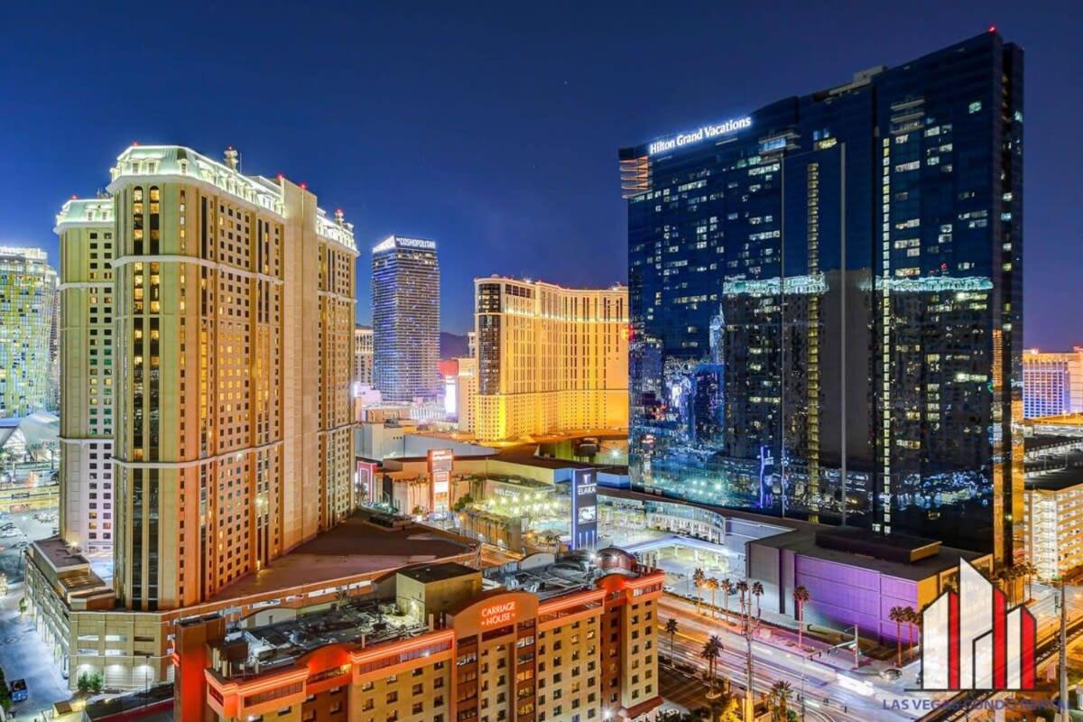 Mgm Signature-33-709 F1 Track & Strip View Balcony Las Vegas Esterno foto