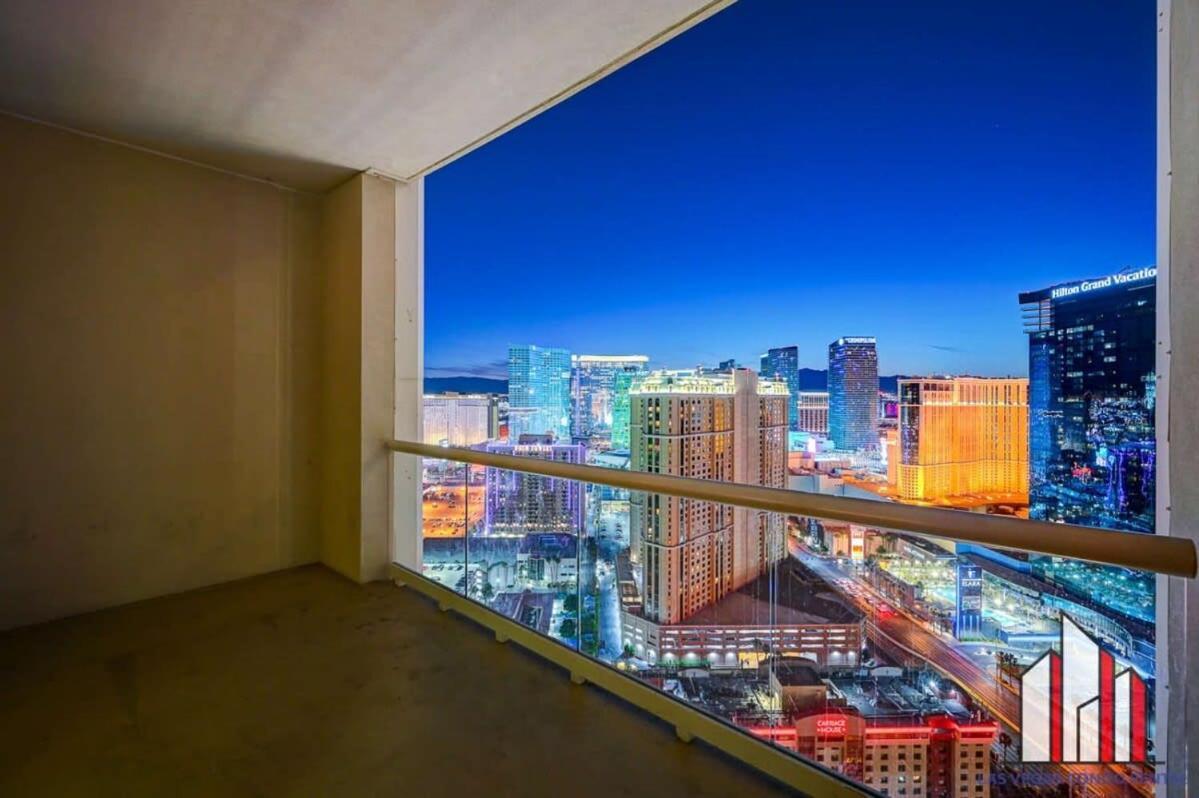Mgm Signature-33-709 F1 Track & Strip View Balcony Las Vegas Esterno foto