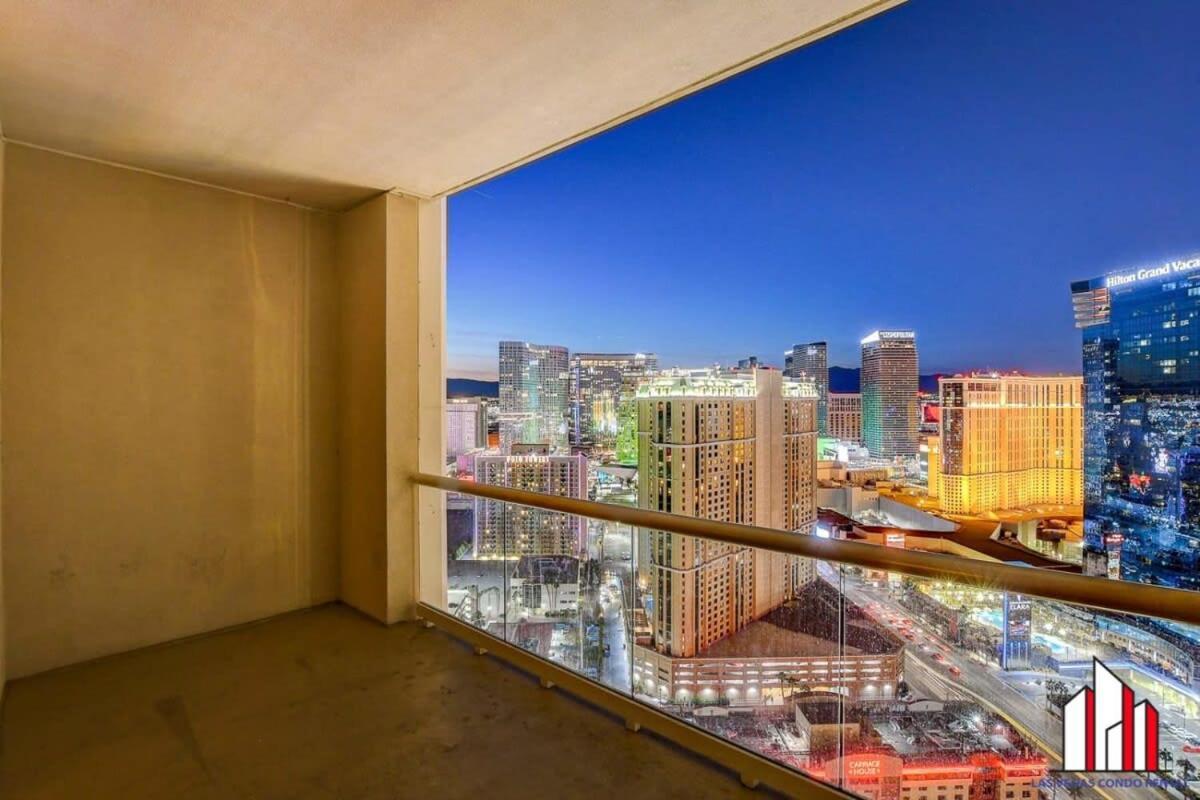 Mgm Signature-33-709 F1 Track & Strip View Balcony Las Vegas Esterno foto