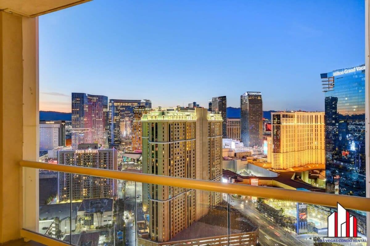 Mgm Signature-33-709 F1 Track & Strip View Balcony Las Vegas Esterno foto